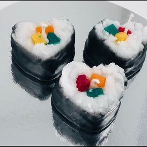 Sushi Candles (set of 3)
